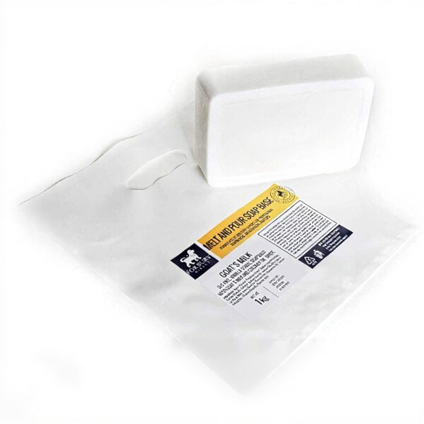 Base de savon glycérine lait de chèvre Forbury sans SLS