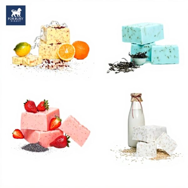 Base de savon glycérine lait de chèvre Forbury sans SLS