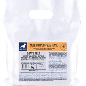 Base de savon glycérine lait de chèvre Forbury sans SLS