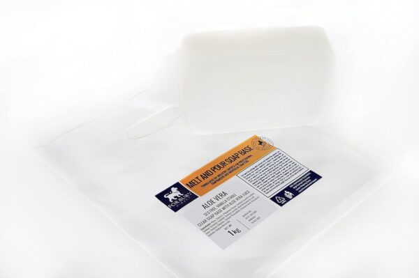 Base de savon glycérine Aloe Vera Forbury 1kg SLS free-1