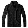 Cardigan Homme AOLI RAY Gilet Zippé Maille Automne Hiver