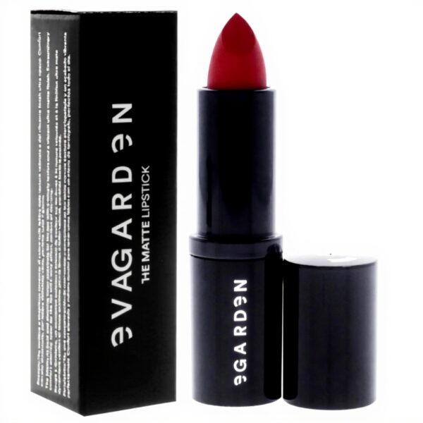 Rouge à lèvres mat EVAGARDEN texture velours fini vibrant