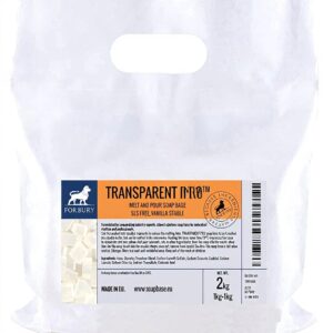 Base savon transparent Forbury 2kg sans SLS végétalien