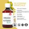 Glycérine Végétale Bio Hydratant Visage Corps Cosmétique-1