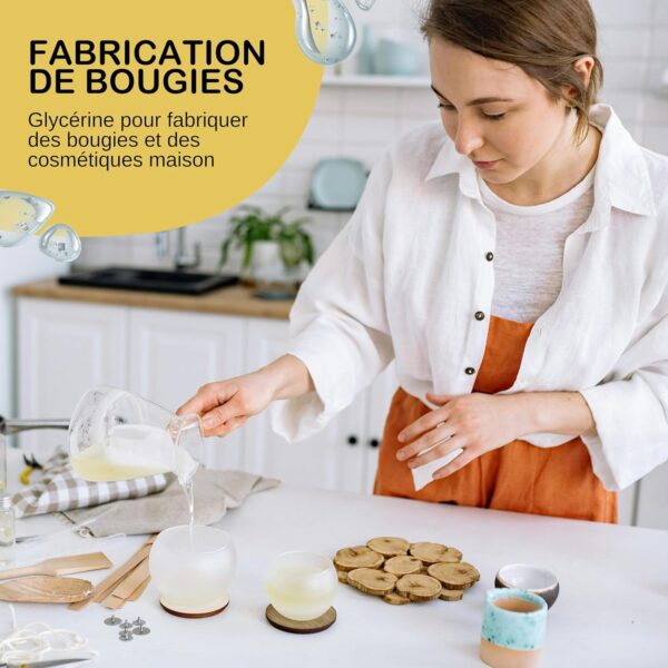 Glycérine Végétale Bio Hydratant Visage Corps Cosmétique-3