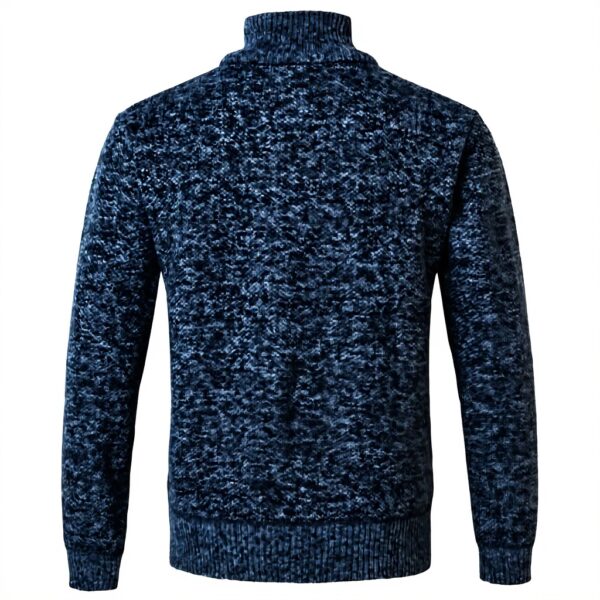 Pull homme KTWOLEN fermeture éclair 34 col montant polaire