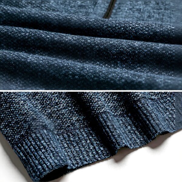 Pull homme KTWOLEN fermeture éclair 34 col montant polaire