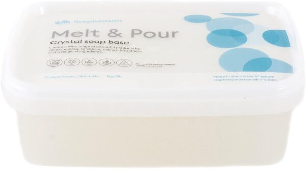 Base de savon Melt and Pour Stephenson 24 kg naturel sans-0