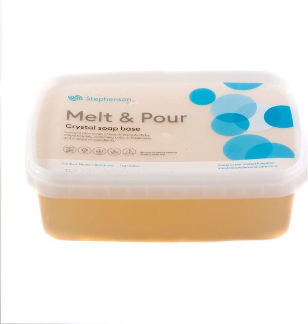 Mystic Moments Base de Savon Melt and Pour Crystal Jelly 1Kg-0