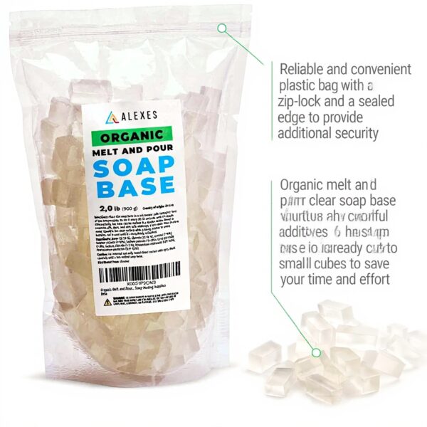 Base de savon biologique ALEXES fabrication savon glycérine