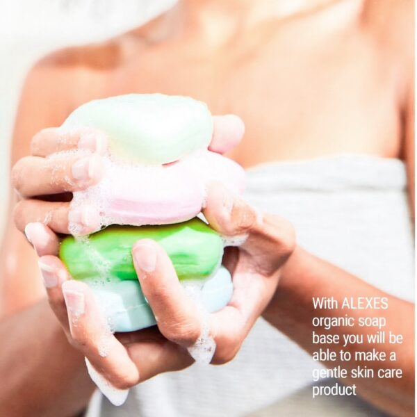 Base de savon biologique ALEXES fabrication savon glycérine