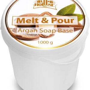 Savon glycérine huile d'argan AROMATIKA base créative 1 kg-0