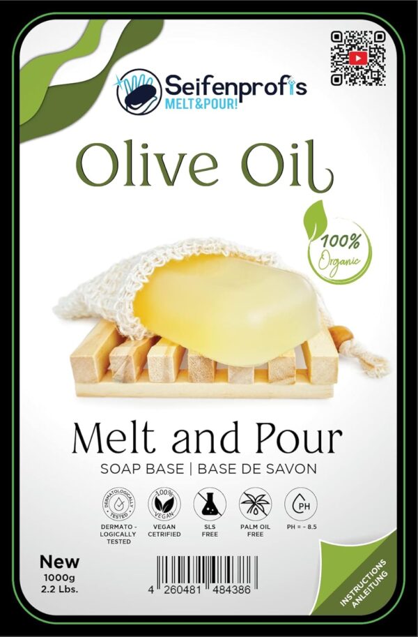 Savon au miel glycérine 1kg Seifenprofis transparent-3