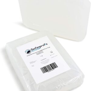 Savon brut glycérine Seifenprofis sans SLS transparent 1 kg-0