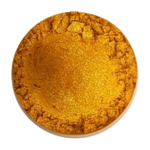 Poudre de mica doré The Soapery pour savons maquillage