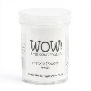 Poudre à embosser WOW Melt-It Grand Pot blanc