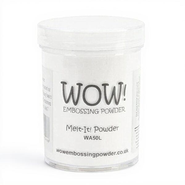 Poudre à embosser WOW Melt-It Grand Pot blanc