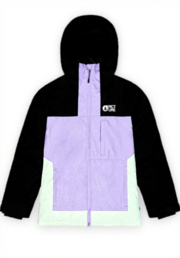 PICTURE SEADY Veste 2025 - Noir cachemire violet - Ski