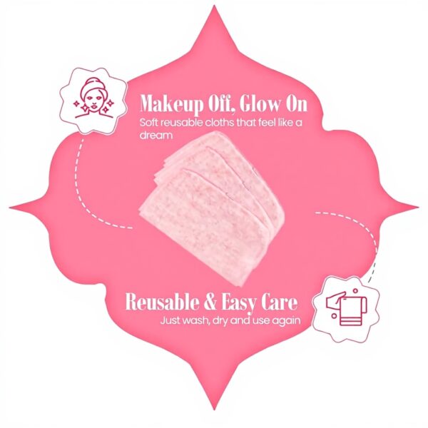 Lingettes démaquillantes The Vintage Cosmetic Company rose