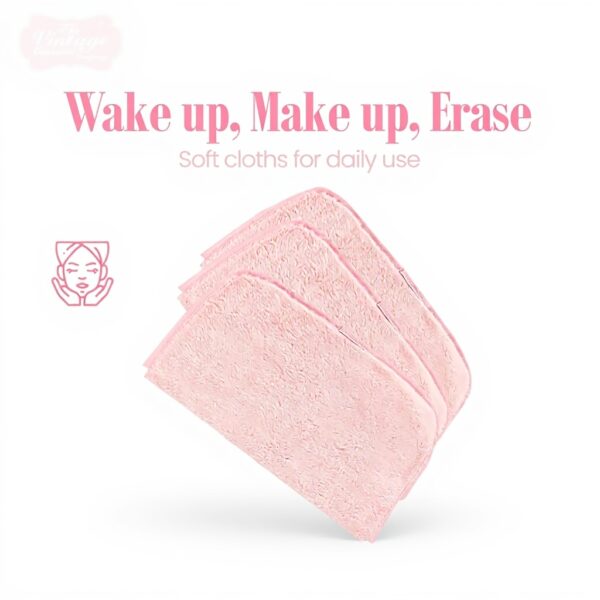 Lingettes démaquillantes The Vintage Cosmetic Company rose